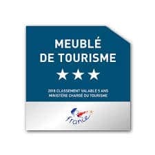 Méublé de tourisme classé 3 étoiles